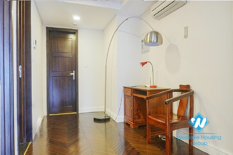 Three-bedroom duplex apartment for rent in Hoang Thanh Tower.